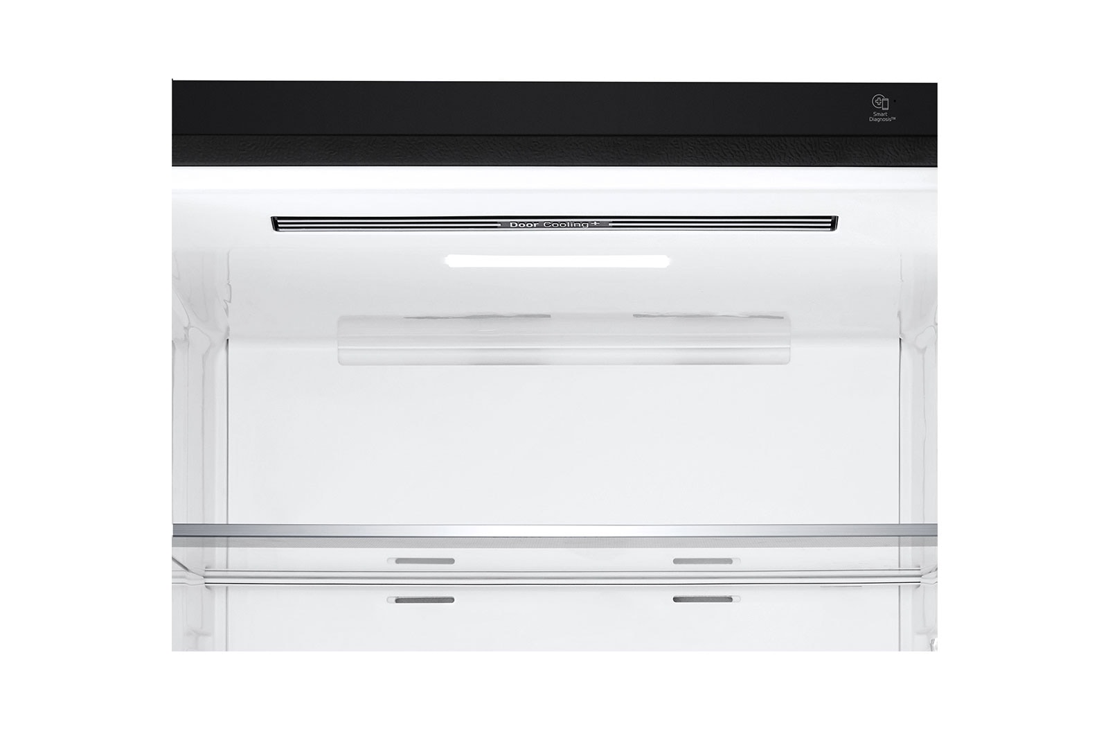 LG 455L Bottom Freezer Fridge in Matte Black Finish, GC-B569NQCM