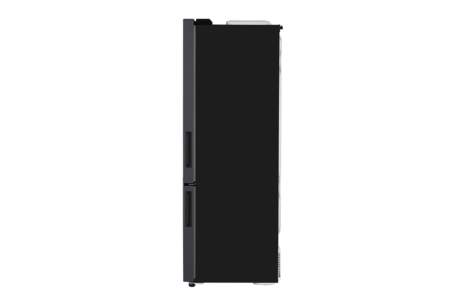 LG 455L Bottom Freezer Fridge in Matte Black Finish, GC-B569NQCM