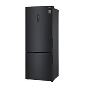 LG 455L Bottom Freezer Fridge in Matte Black Finish, GC-B569NQCM