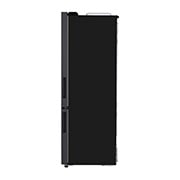 LG 455L Bottom Freezer Fridge in Matte Black Finish, GC-B569NQCM