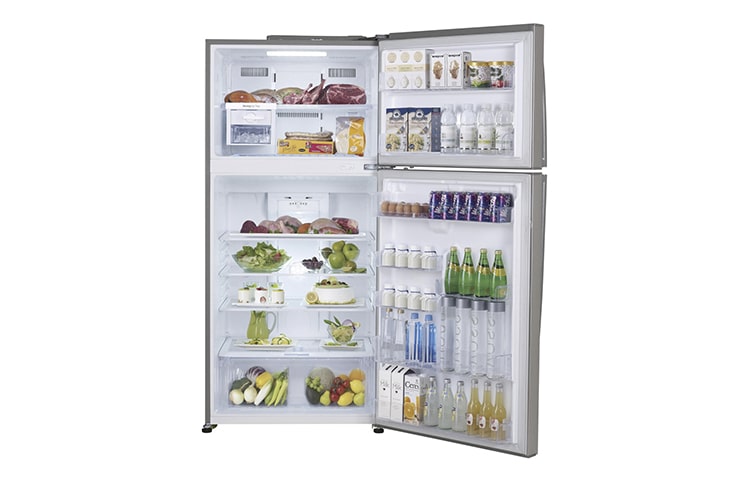 LG 620L Stainless Steel VCM Top Mount Fridge, GR-M703GSHH