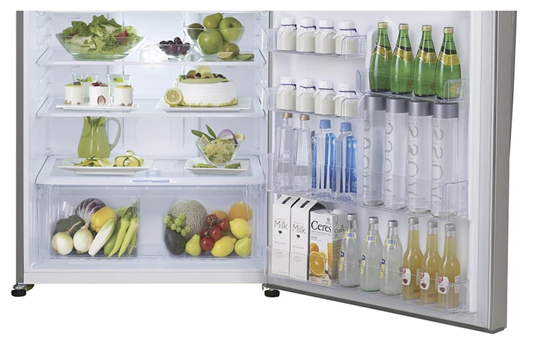 LG 620L Stainless Steel VCM Top Mount Fridge, GR-M703GSHH