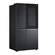 LG 655L Side-by-Side Fridge with InstaView Door-in-Door™ in Matte Black Finish, GC-Q257CQFL