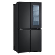 LG 431L French Door Fridge with InstaView in Black Steel Finish, GC-V22FFQMB