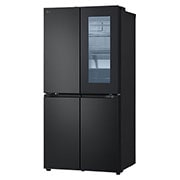 LG 431L French Door Fridge with InstaView in Black Steel Finish, GC-V22FFQMB