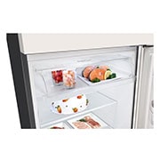 LG 493L Top Freezer Fridge in Nature Beige Finish, GN-B452PBFK