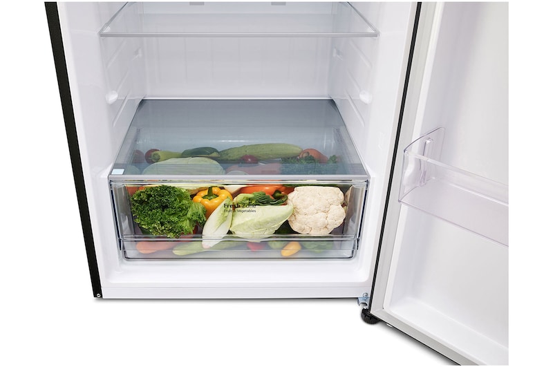 LG 493L Top Freezer Fridge in Essence Matt Black , GN-B452PQBK