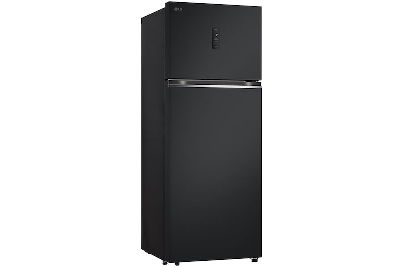 LG 493L Top Freezer Fridge in Essence Matt Black , GN-B452PQBK