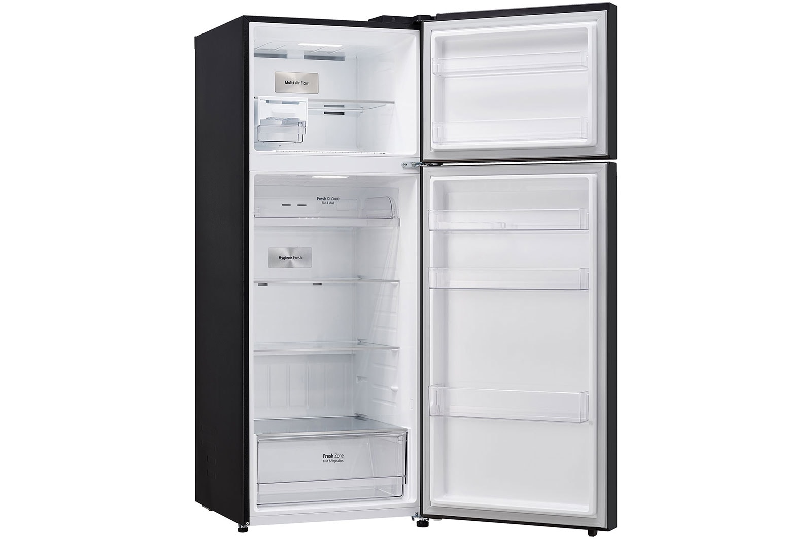 LG 493L Top Freezer Fridge in Essence Matt Black , GN-B452PQBK