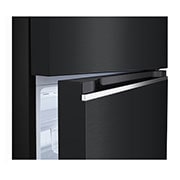 LG 493L Top Freezer Fridge in Essence Matt Black , GN-B452PQBK