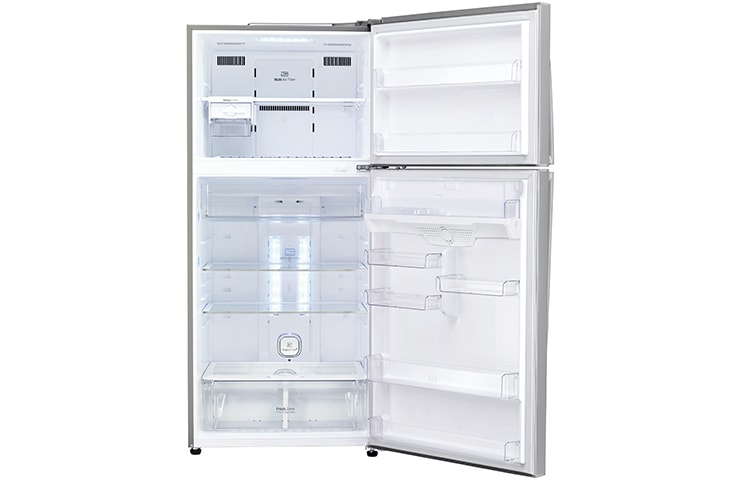 LG 620L Stainless Steel VCM Top Mount Fridge, GR-M703GSHH