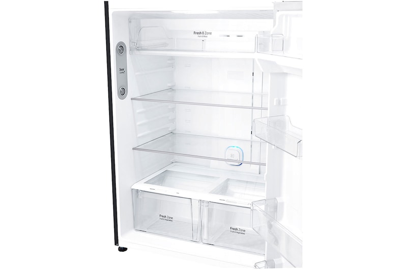 LG 602L Top Freezer Fridge in Black Metal Finish , GR-H802HQHM
