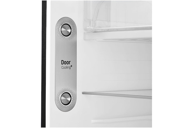 LG 602L Top Freezer Fridge in Black Metal Finish , GR-H802HQHM