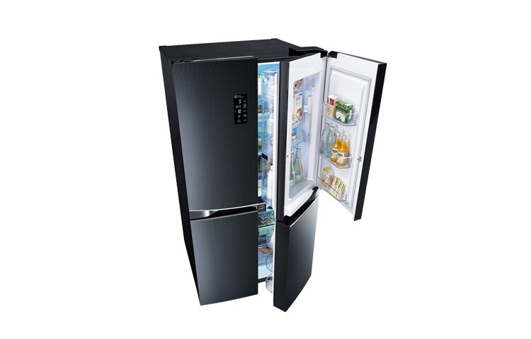 LG IEC Gross 1001L Luminous Black 4 DOOR REFRIGERATOR WITH DOOR-IN-DOOR™ AND 950 NET LITERS OF CAPACITY, GR-M34FBGHL