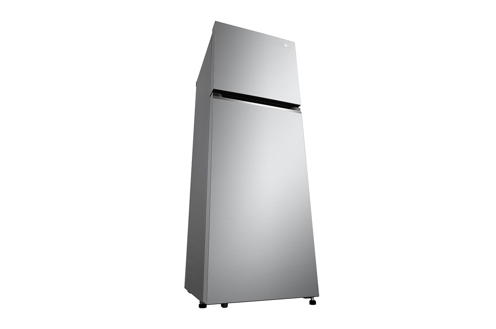 LG 263L Top Freezer Fridge in Platinum Silver3 Steel, GV-B242PLGB