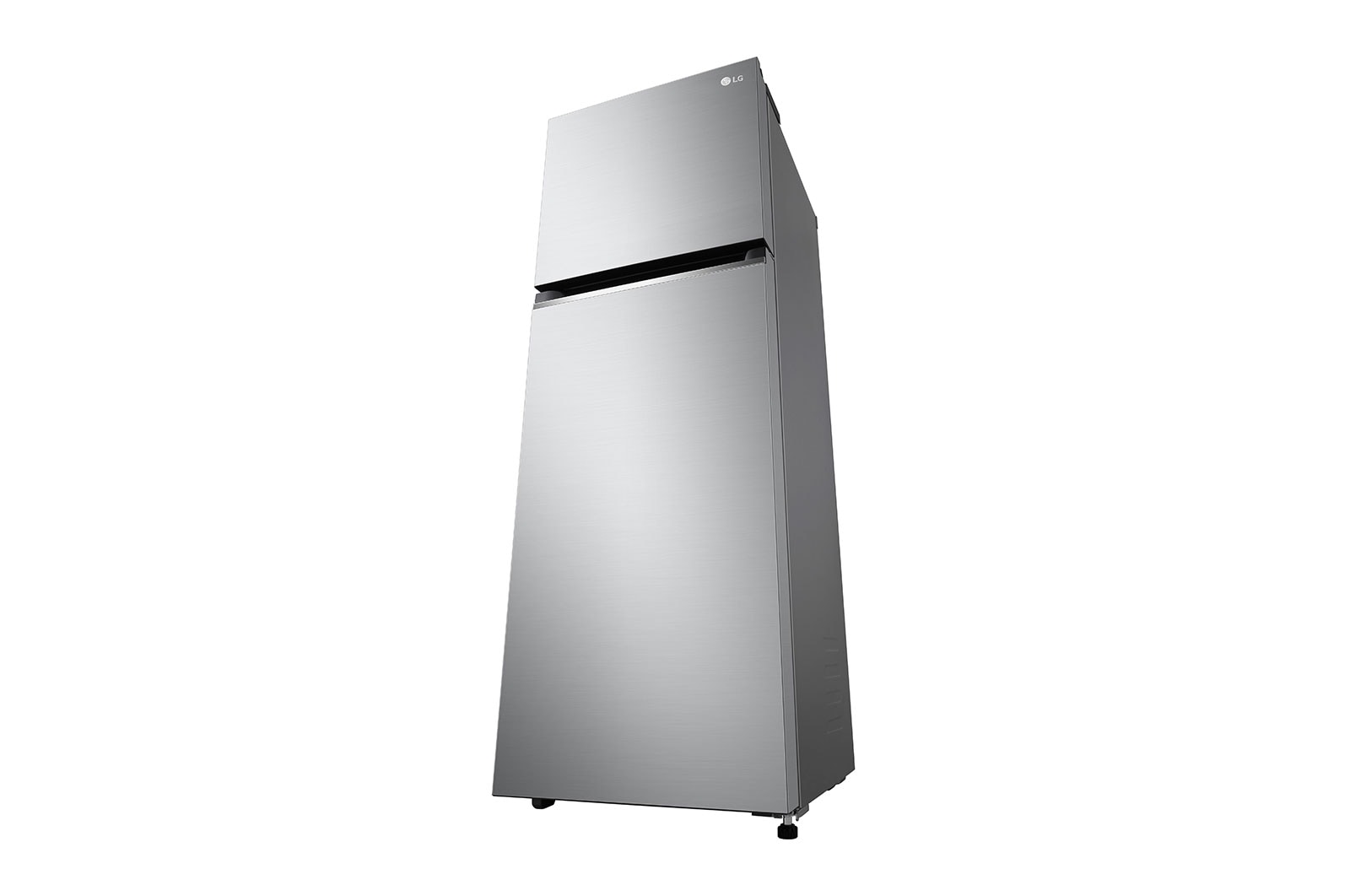 LG 263L Top Freezer Fridge in Platinum Silver3 Steel, GV-B242PLGB