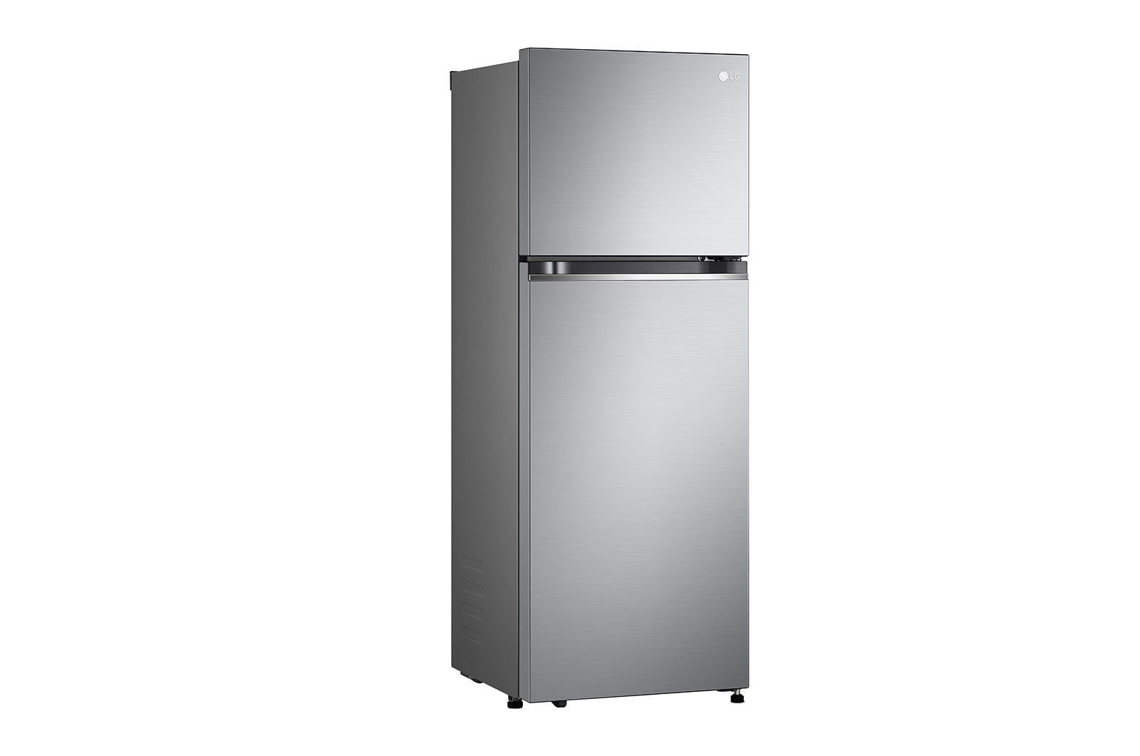 LG 263L Top Freezer Fridge in Platinum Silver3 Steel, GV-B242PLGB