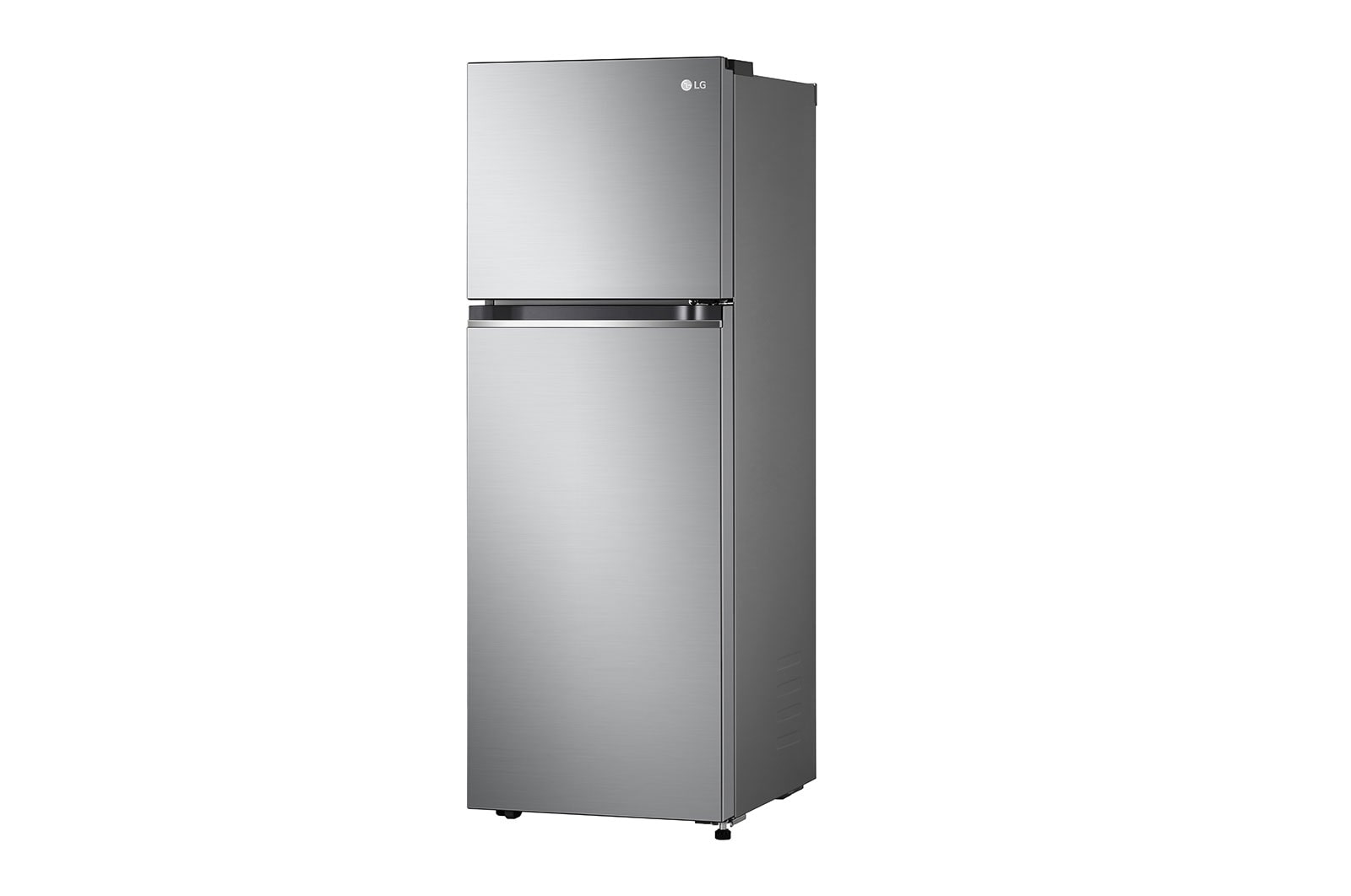 LG 263L Top Freezer Fridge in Platinum Silver3 Steel, GV-B242PLGB