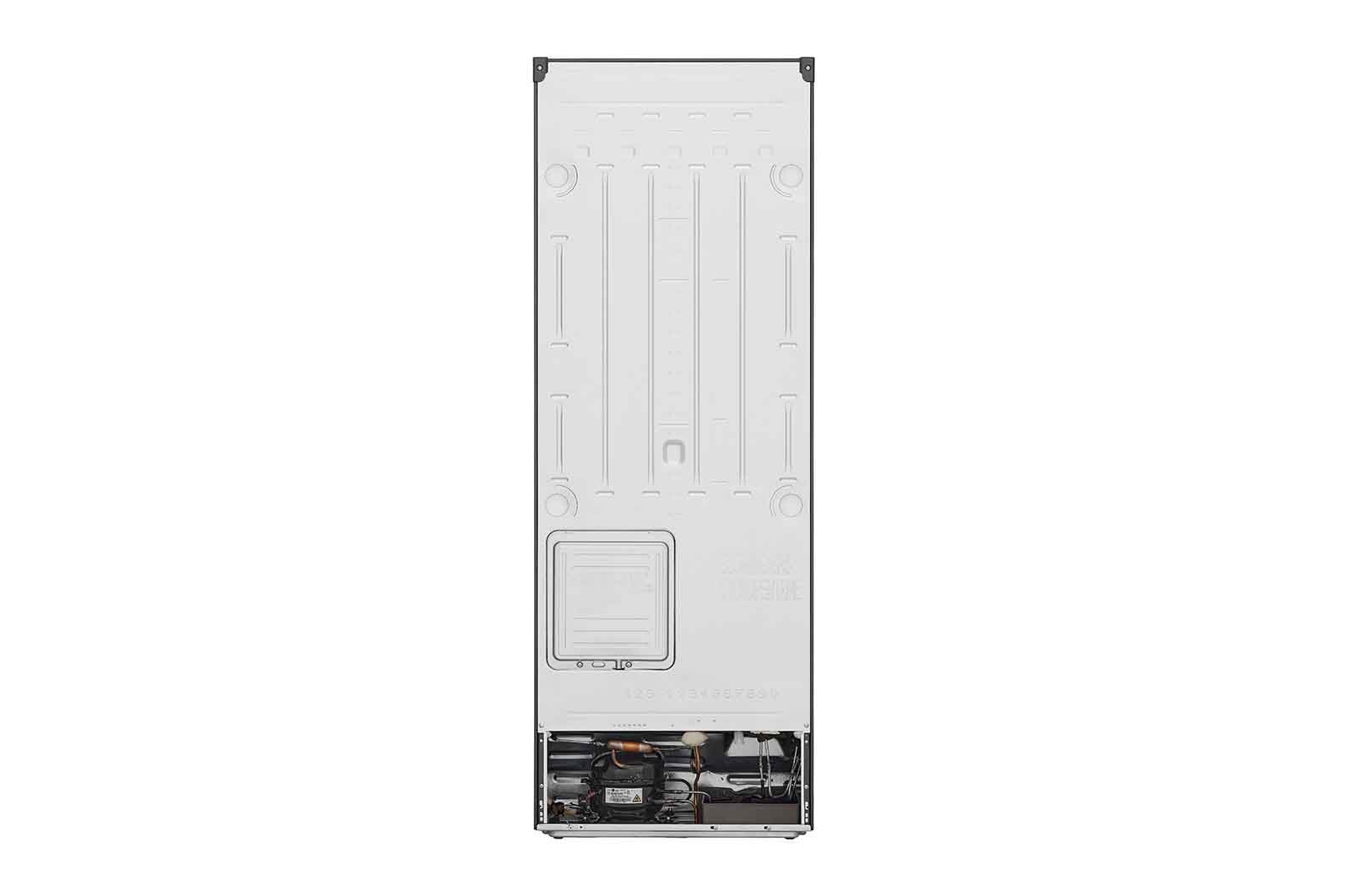 LG 263L Top Freezer Fridge in Platinum Silver3 Steel, GV-B242PLGB