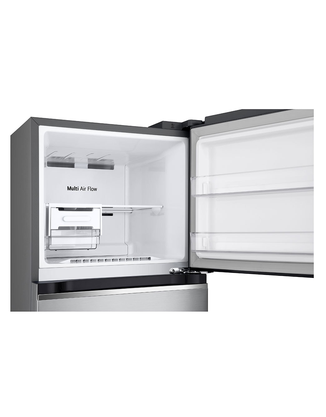 L Top Freezer Fridge In Platinum Silver Steel Gv B Plgb Lg My