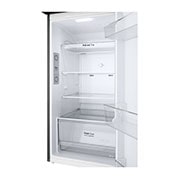 LG 263L Top Freezer Fridge in Platinum Silver3 Steel, GV-B242PLGB