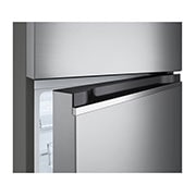 LG 263L Top Freezer Fridge in Platinum Silver3 Steel, GV-B242PLGB