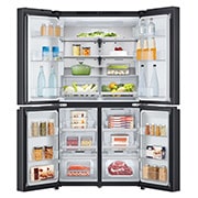 LG [RENTAL] 665L French Door Fridge in Matte Black Finish, GC-B24FFCPB