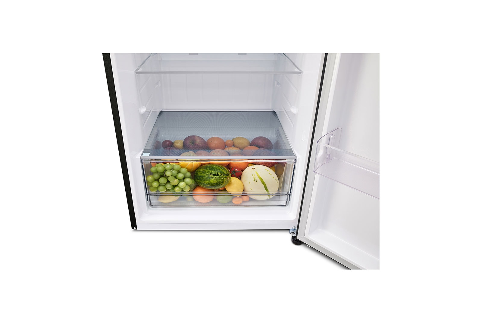 LG [RENTAL] 493L Top Freezer Fridge in Essence Matt Black with Water Dispenser & Auto Ice maker, GN-F452PQAK