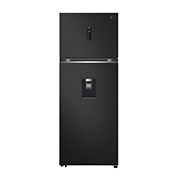 LG [RENTAL] 493L Top Freezer Fridge in Essence Matt Black with Water Dispenser & Auto Ice maker, GN-F452PQAK