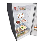 LG [RENTAL] 493L Top Freezer Fridge in Essence Matt Black with Water Dispenser & Auto Ice maker, GN-F452PQAK