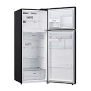 LG [RENTAL] 493L Top Freezer Fridge in Essence Matt Black with Water Dispenser & Auto Ice maker, GN-F452PQAK