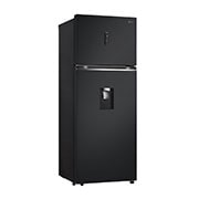 LG [RENTAL] 493L Top Freezer Fridge in Essence Matt Black with Water Dispenser & Auto Ice maker, GN-F452PQAK