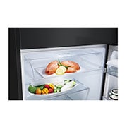 LG [RENTAL] 493L Top Freezer Fridge in Essence Matt Black with Water Dispenser & Auto Ice maker, GN-F452PQAK