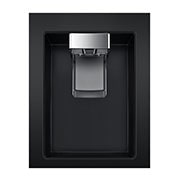 LG [RENTAL] 493L Top Freezer Fridge in Essence Matt Black with Water Dispenser & Auto Ice maker, GN-F452PQAK