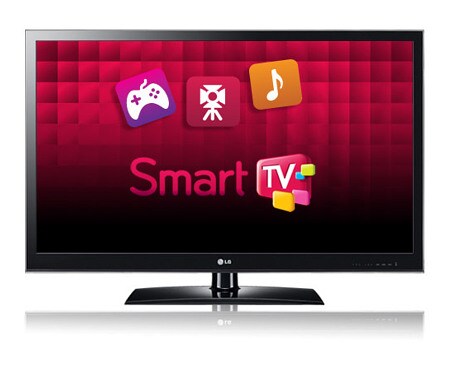 Front view of LG 32&#34; LV3730 - Smart TV with Magic Motion Remote Control 32LV3730