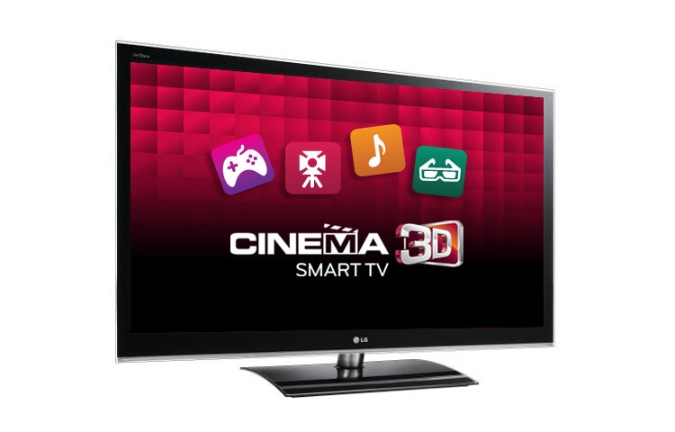 LG 60" Class 3D capable 1080P Plasma TV with SmartTV, 60PZ950