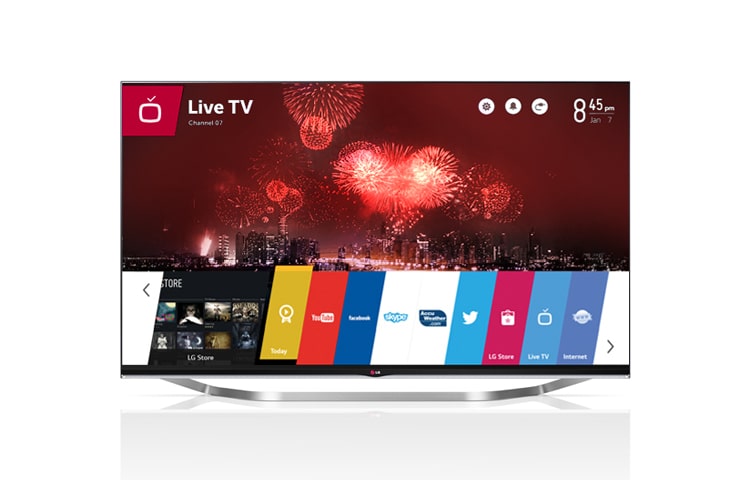 LG 47 inch CINEMA 3D SMART TV WITH WEBOS - 47LB750T | LG MY