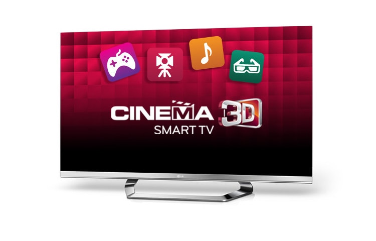 LG LM6700 - 3D Cinema Screen, Cinema 3D Smart TV, LED Plus, MCI 400, 47LM6700