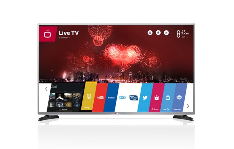 LG 55 inch CINEMA 3D SMART TV WITH WEBOS - 55LB6500 | LG MY