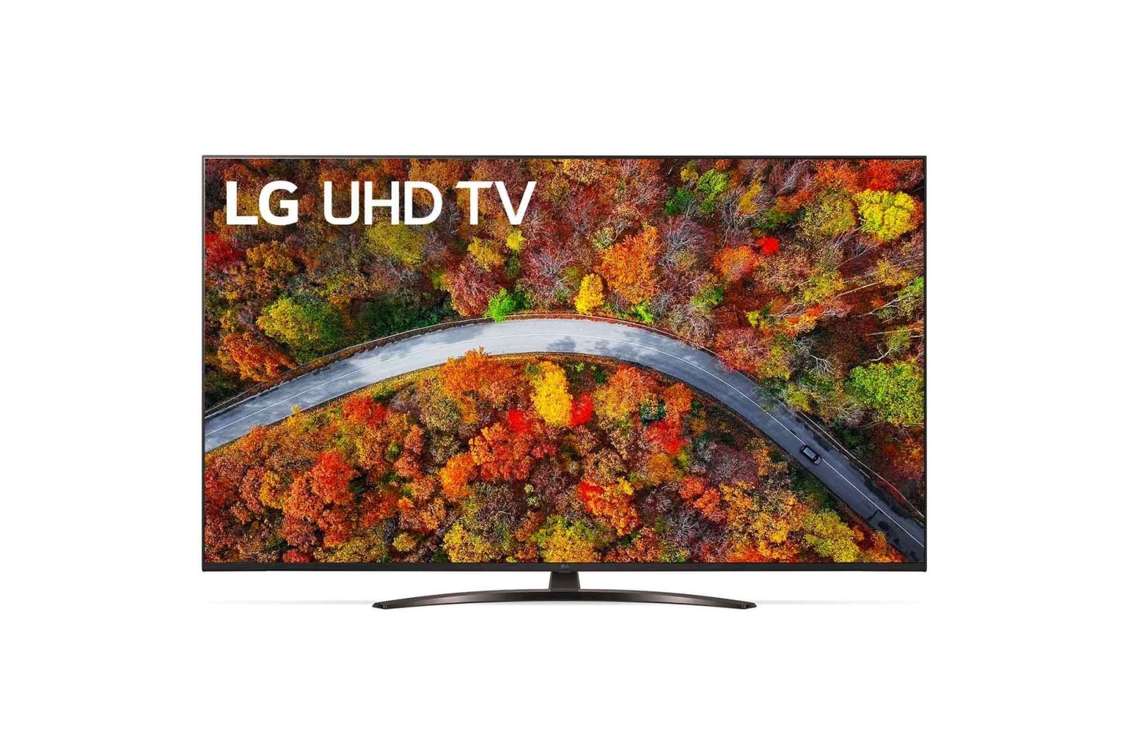 LG UP81 Series 55" Smart UHD TV with AI ThinQ® (2021), 55UP8100PTB