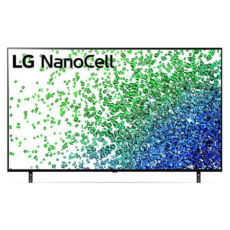 A front view of the LG NanoCell TV