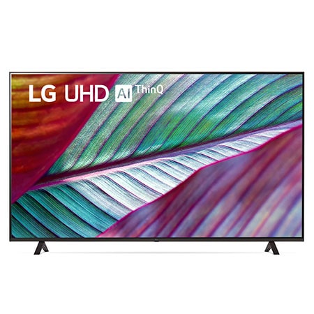 A front view of the LG UHD TV