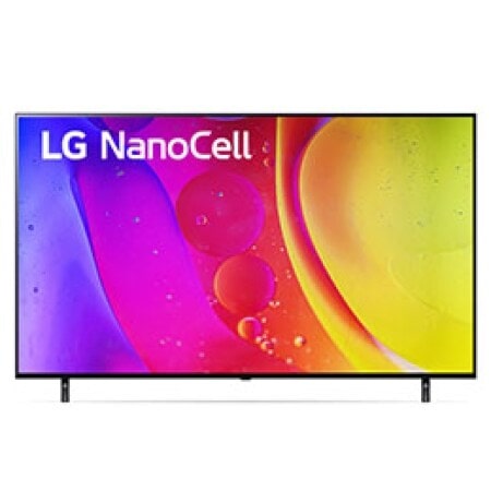 A front view of the LG NanoCell TV