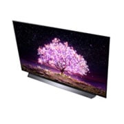 LG C1 48” 4K Smart SELF-LIT OLED TV with AI ThinQ® (2021), OLED48C1PTB