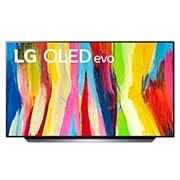 LG 48 Inch C2 Series 4K Smart SELF-LIT OLED evo TV with AI ThinQ® (2022), OLED48C2PSA