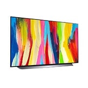 LG 48 Inch C2 Series 4K Smart SELF-LIT OLED evo TV with AI ThinQ® (2022), OLED48C2PSA