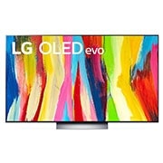 LG 55 Inch C2 Series 4K Smart SELF-LIT OLED evo TV with AI ThinQ® (2022), OLED55C2PSA