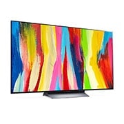 LG 55 Inch C2 Series 4K Smart SELF-LIT OLED evo TV with AI ThinQ® (2022), OLED55C2PSA