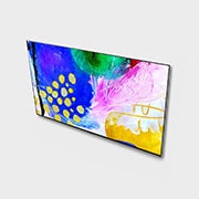 LG 65 Inch G2 Series 4K Smart SELF-LIT OLED evo Gallery Edition TV with AI ThinQ® (2022), OLED65G2PSA