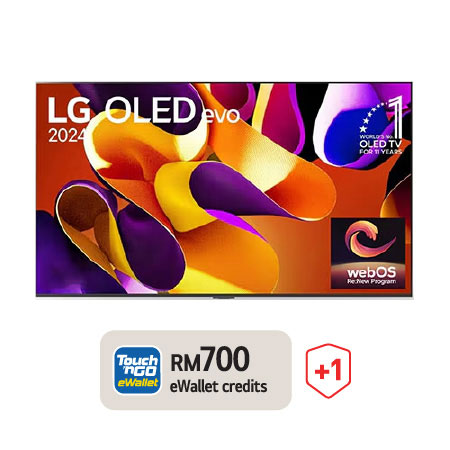 LG OLED evo AI TV G4 Gallery Edition 65 inch 144Hz Gaming Mode* Dolby ...